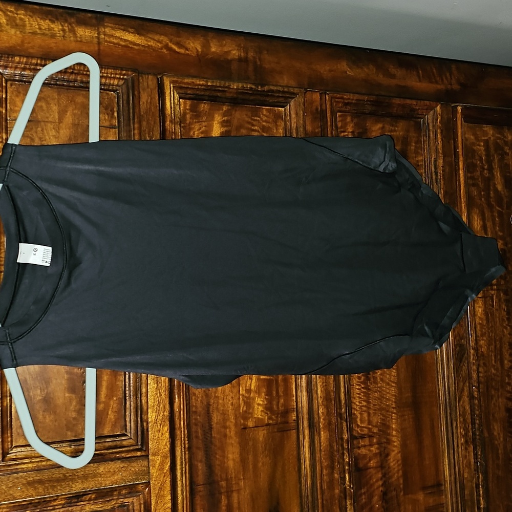 Lululemon Nulu High Neck Bodysuit!! Sz Medium,BLK,sleeveless! - Picture 2 of 16